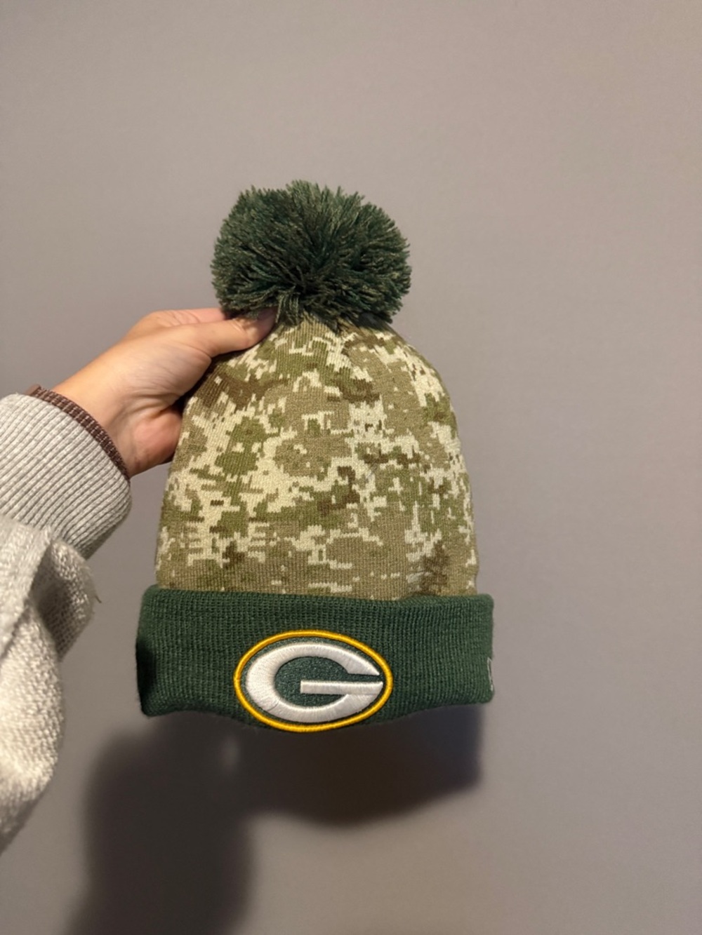 New Era Youth Green Bay Packers Beanie